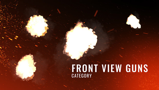 真实的枪口闪光枪火爆炸弹孔弹壳溅血