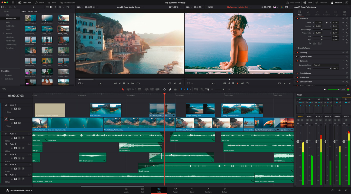 DaVinci Resolve Studio For Mac v19.0