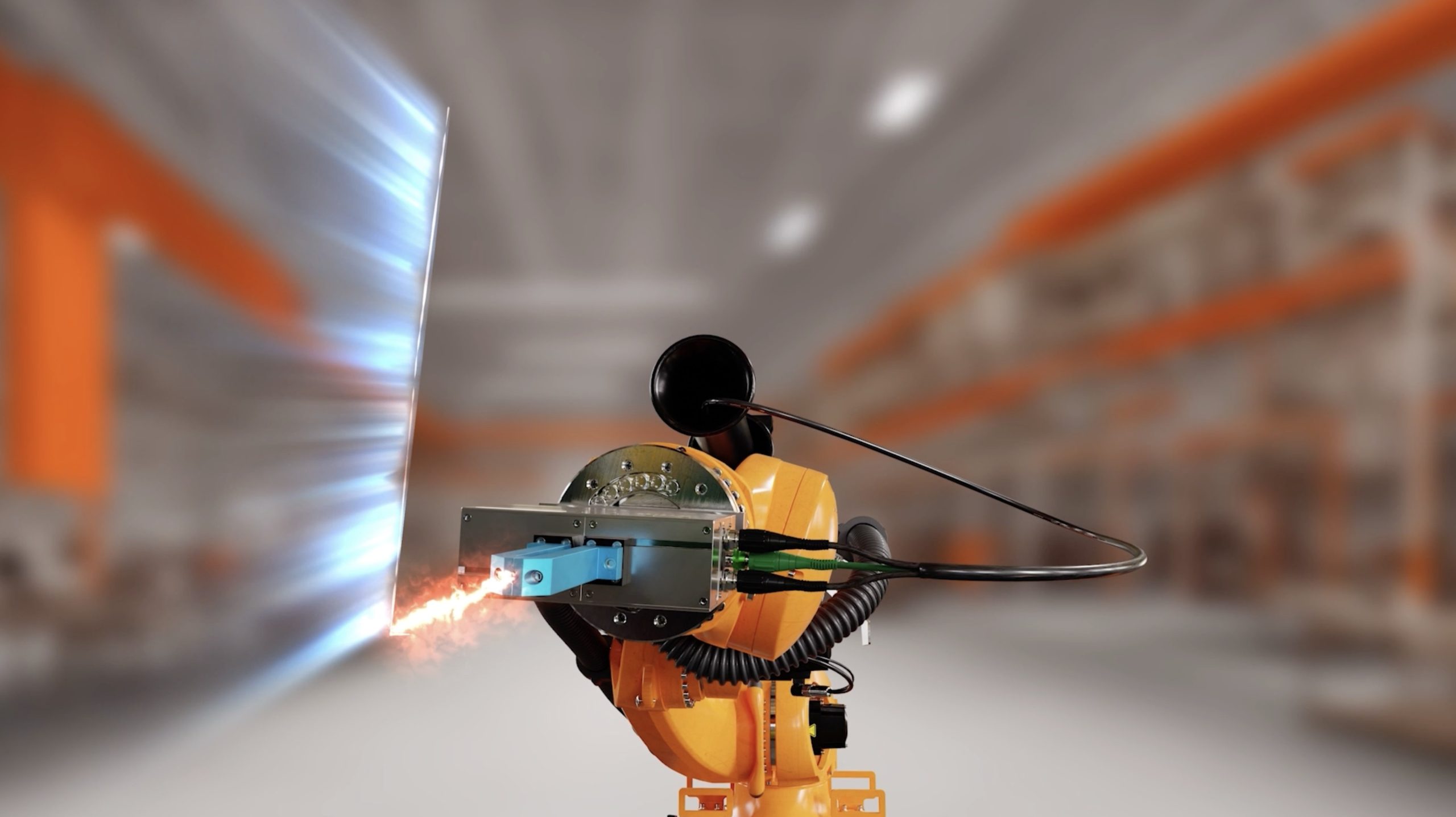 logo机械臂片头AE模板