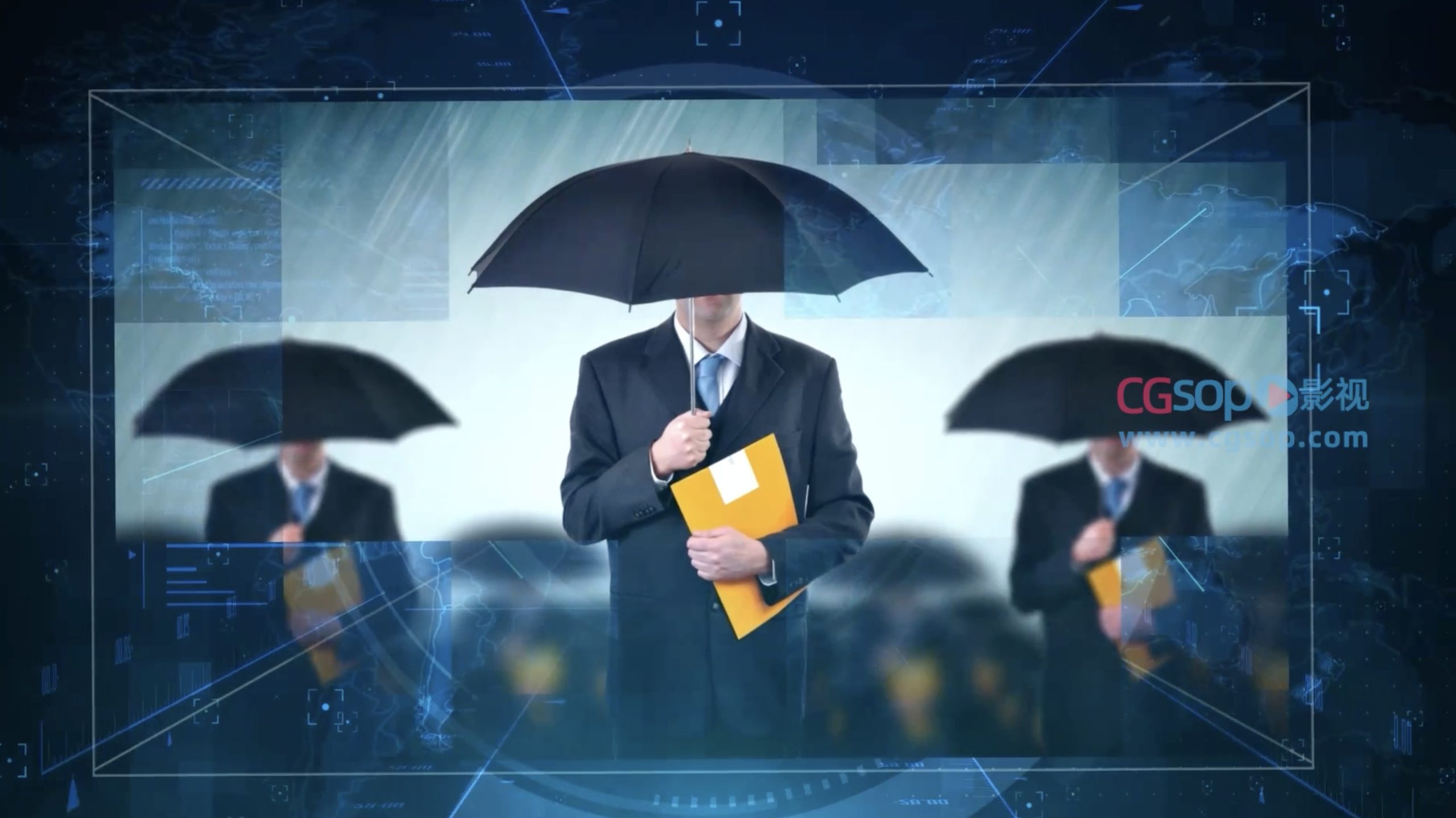 科技图文企业公司AE模板