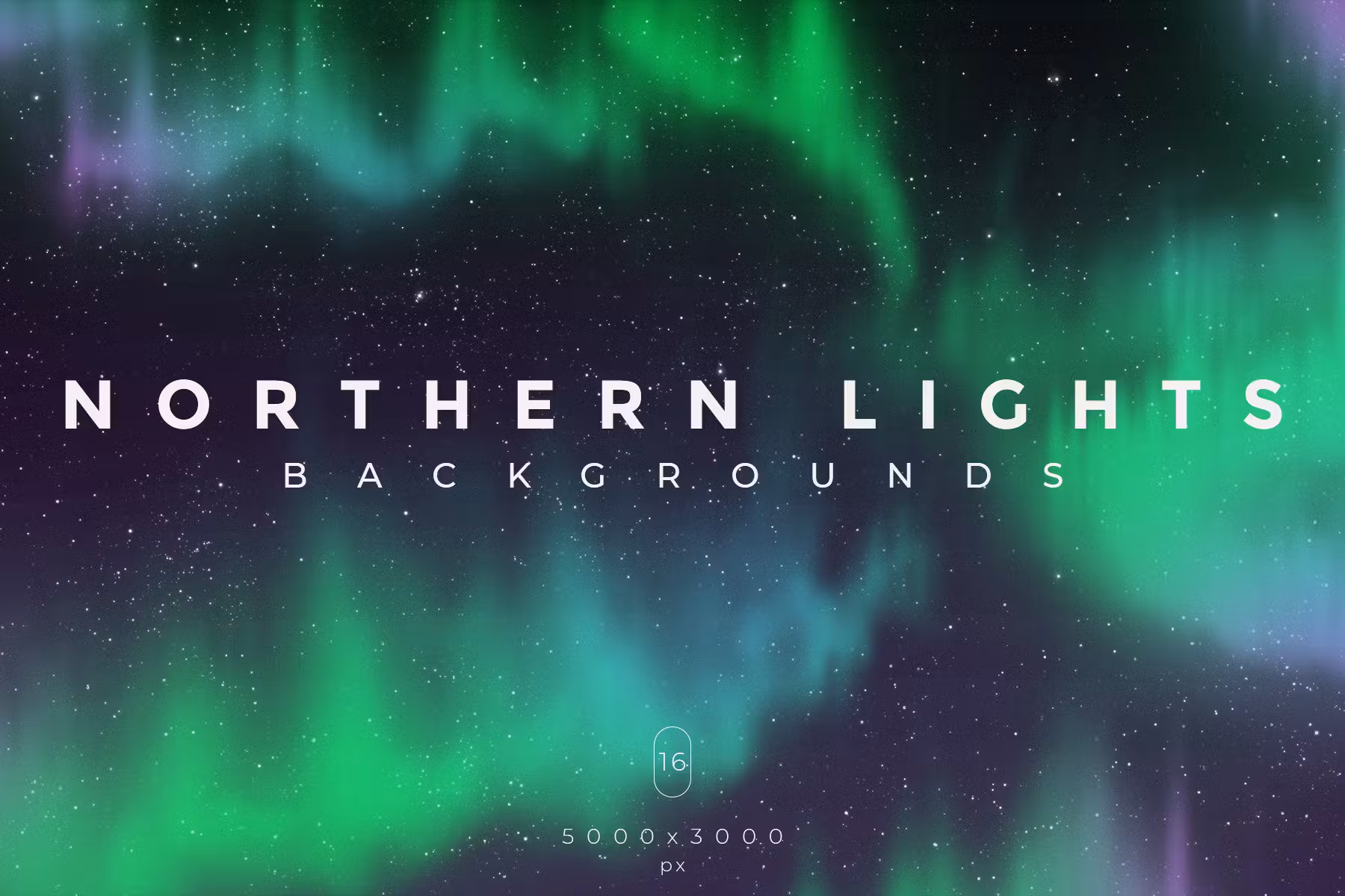 北极光背景图片