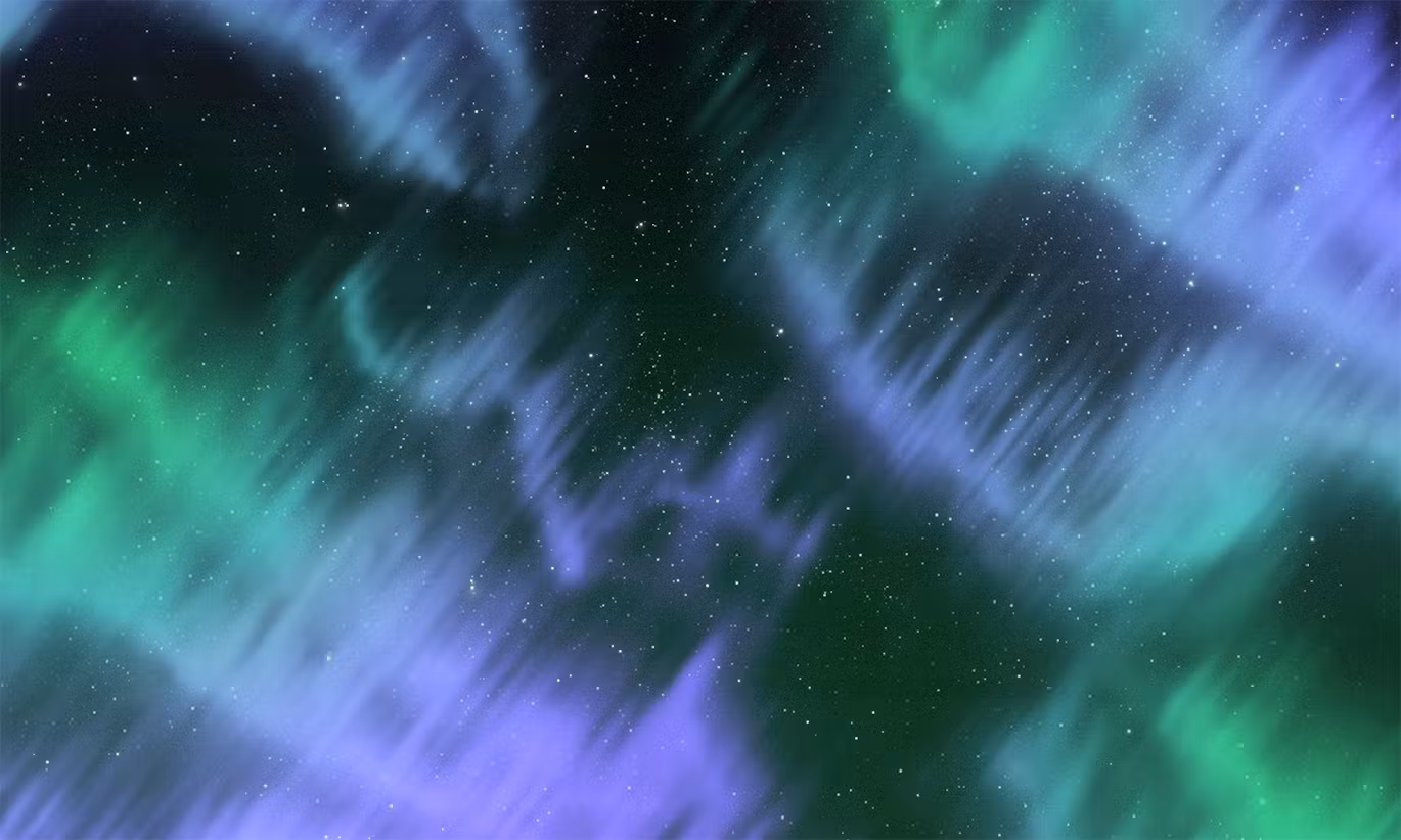 北极光背景图片