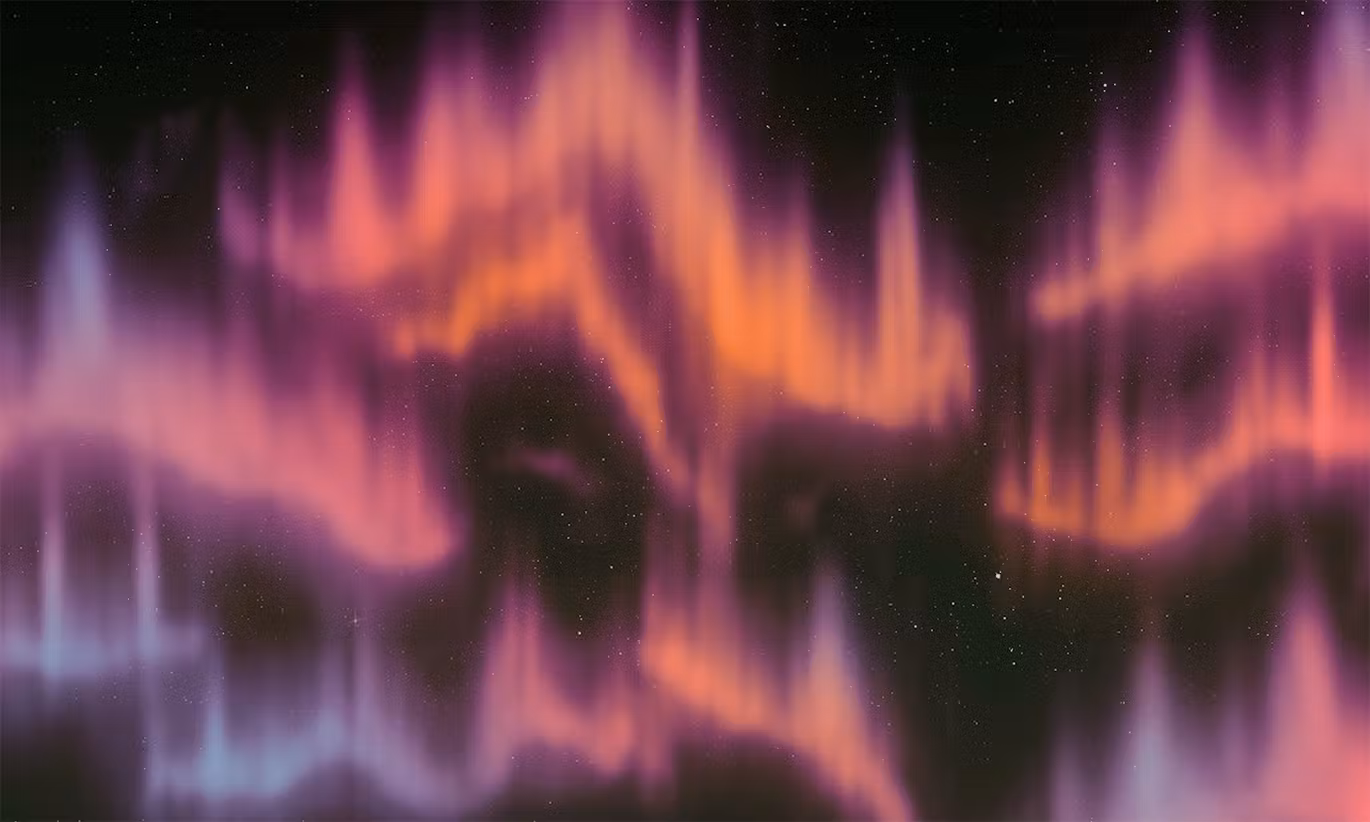 北极光背景图片