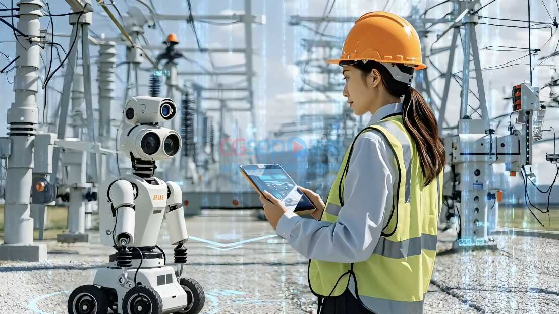 智慧电网智能电力电网数字化转型