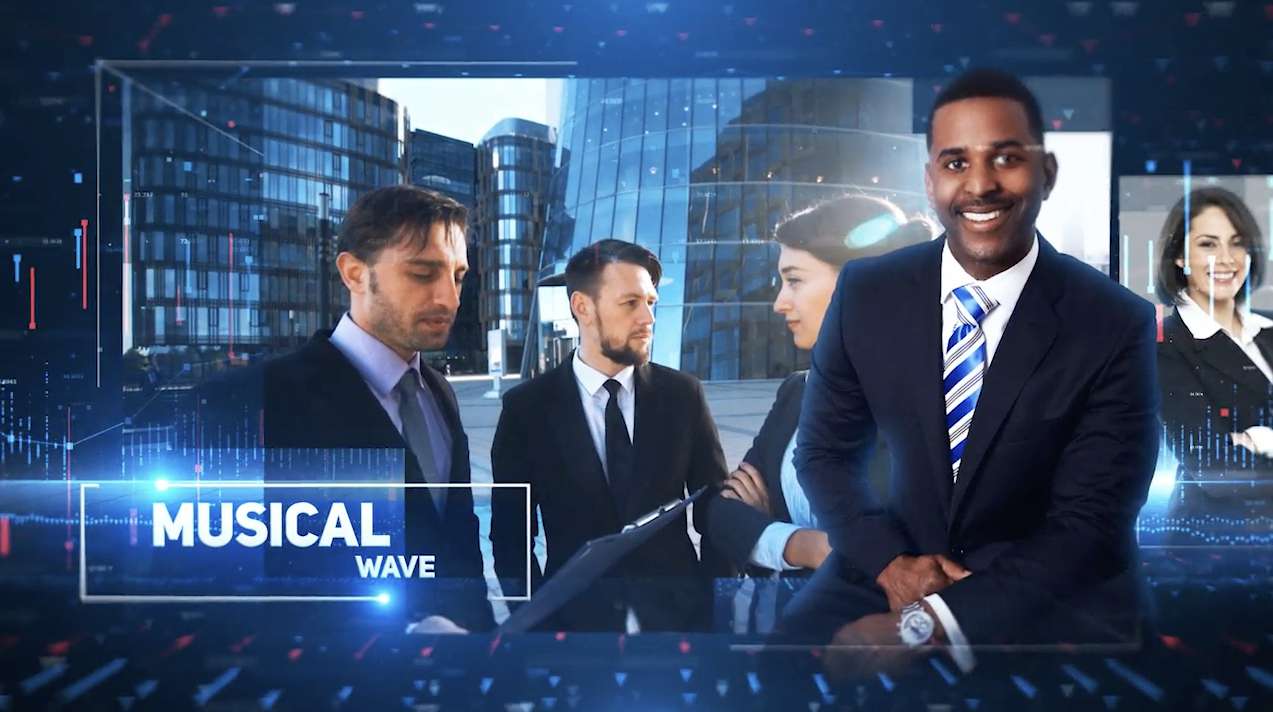 团队人物和企业商务图文