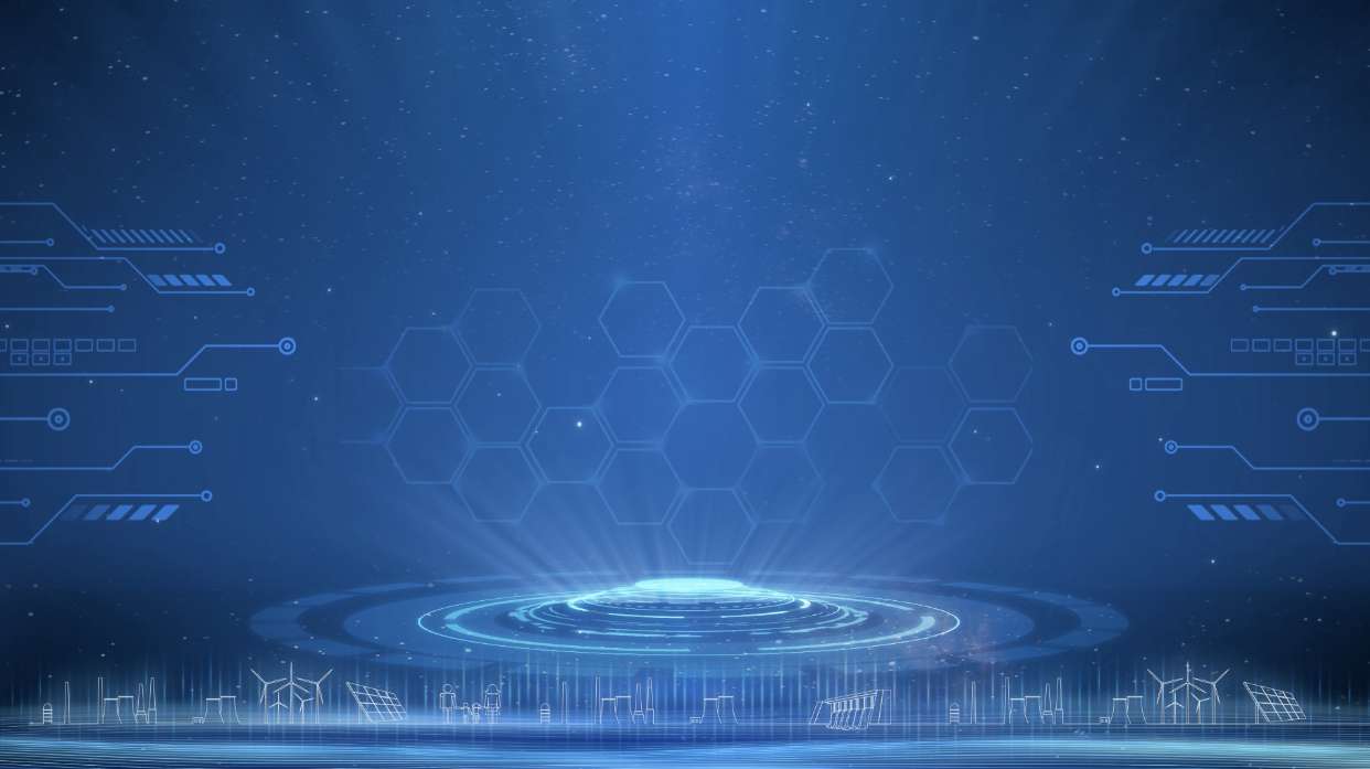 科技场景视频背景开场篇章