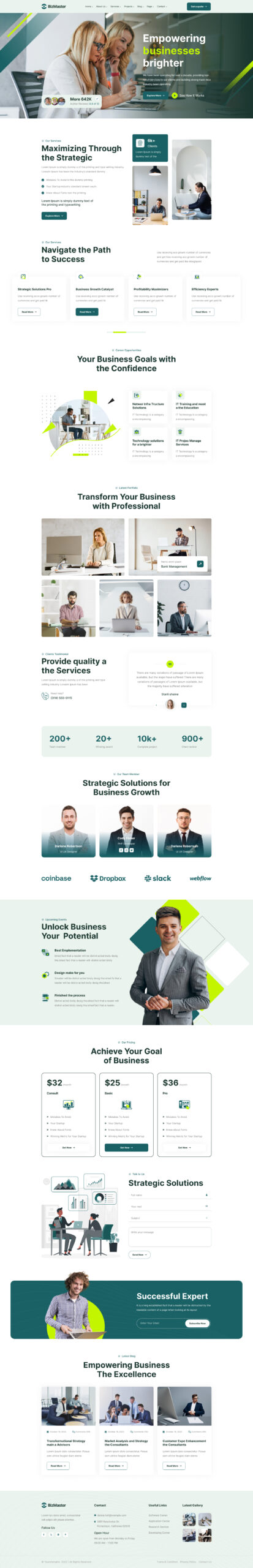 BizMaster -商务咨询wordpress主题