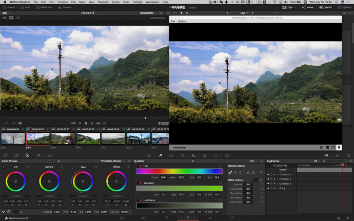 DaVinci Resolve达芬奇独立视频窗口预览外挂显示上屏插件 NobeDisplay 1.40 Mac版