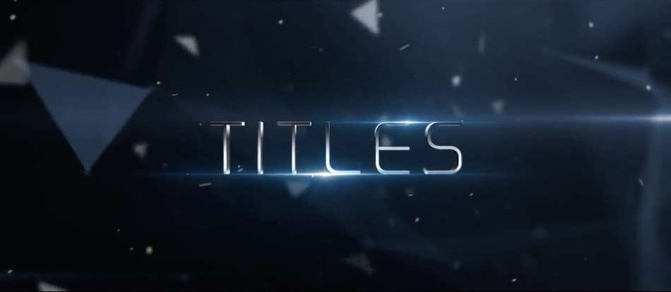 震撼动作电影标题预告