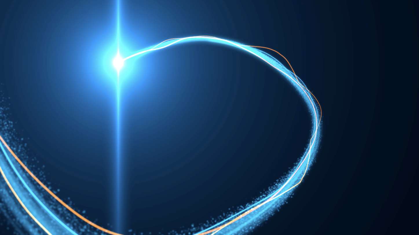 光效转场线条光线粒子 