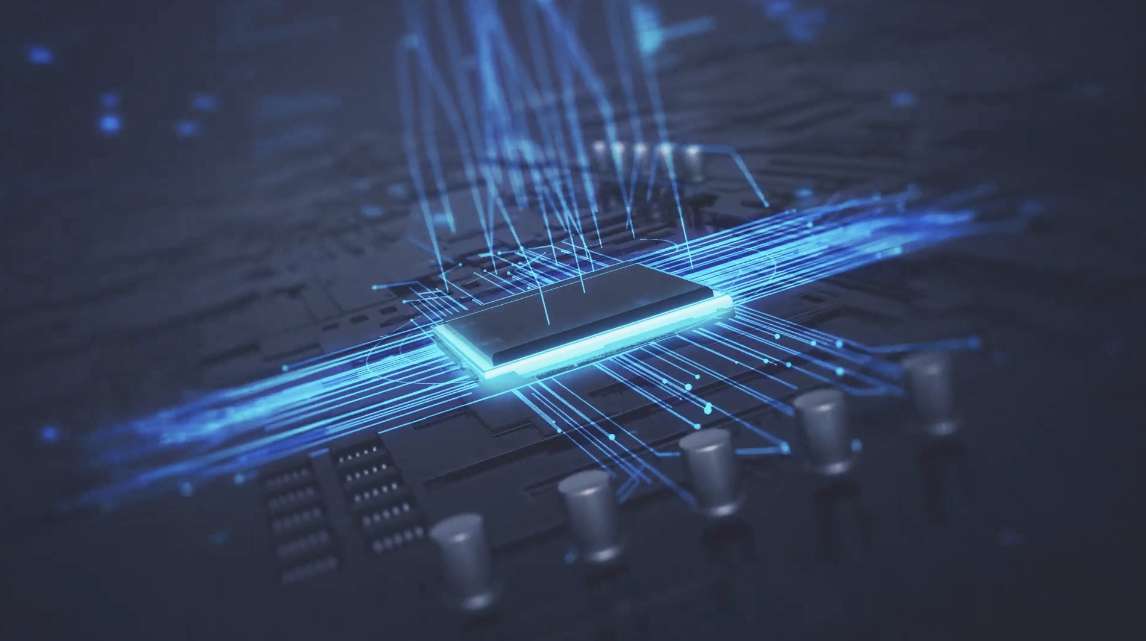 主板CPU芯片科技标志