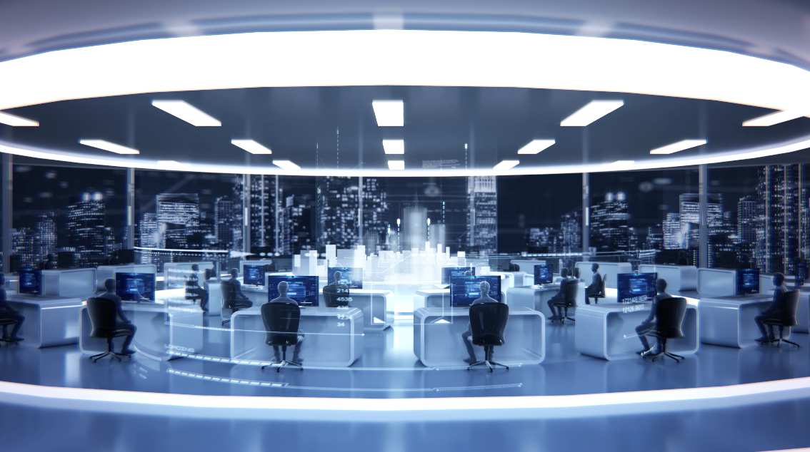 高科技大数据集成电路云端