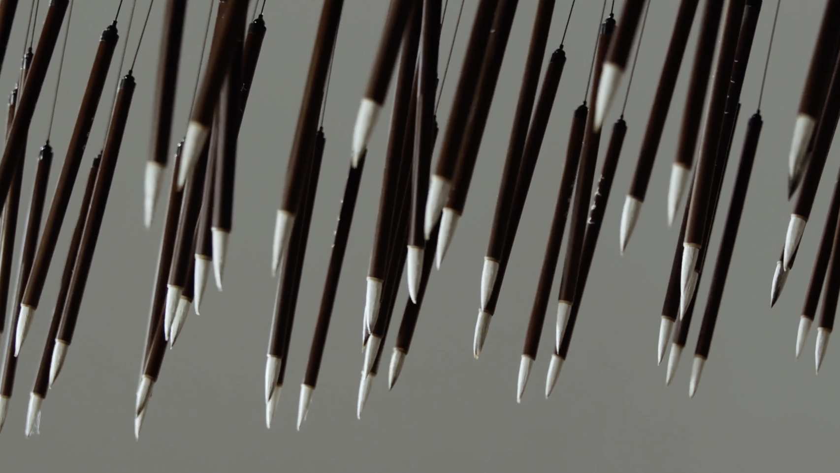 陶冶情操书法笔墨纸砚视频素材