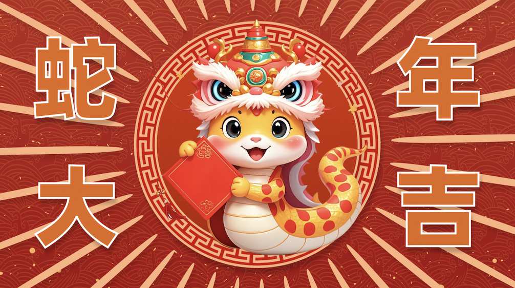 蛇年动画快闪