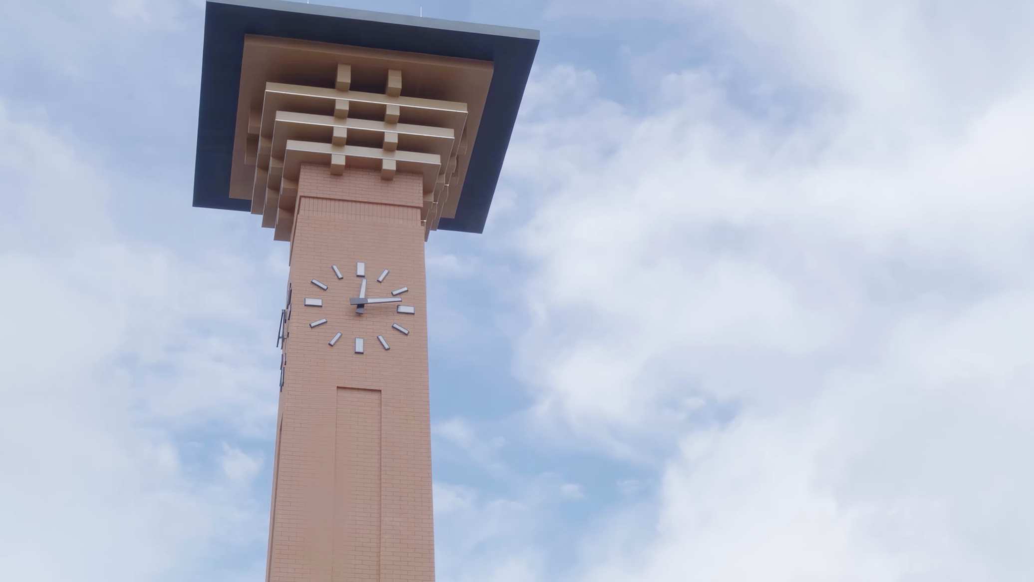 学校灯塔教学楼大楼教学楼体育馆