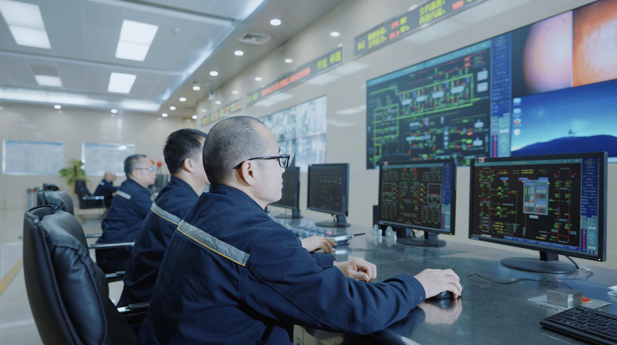 智能电网信息化建设远程数据视频素材