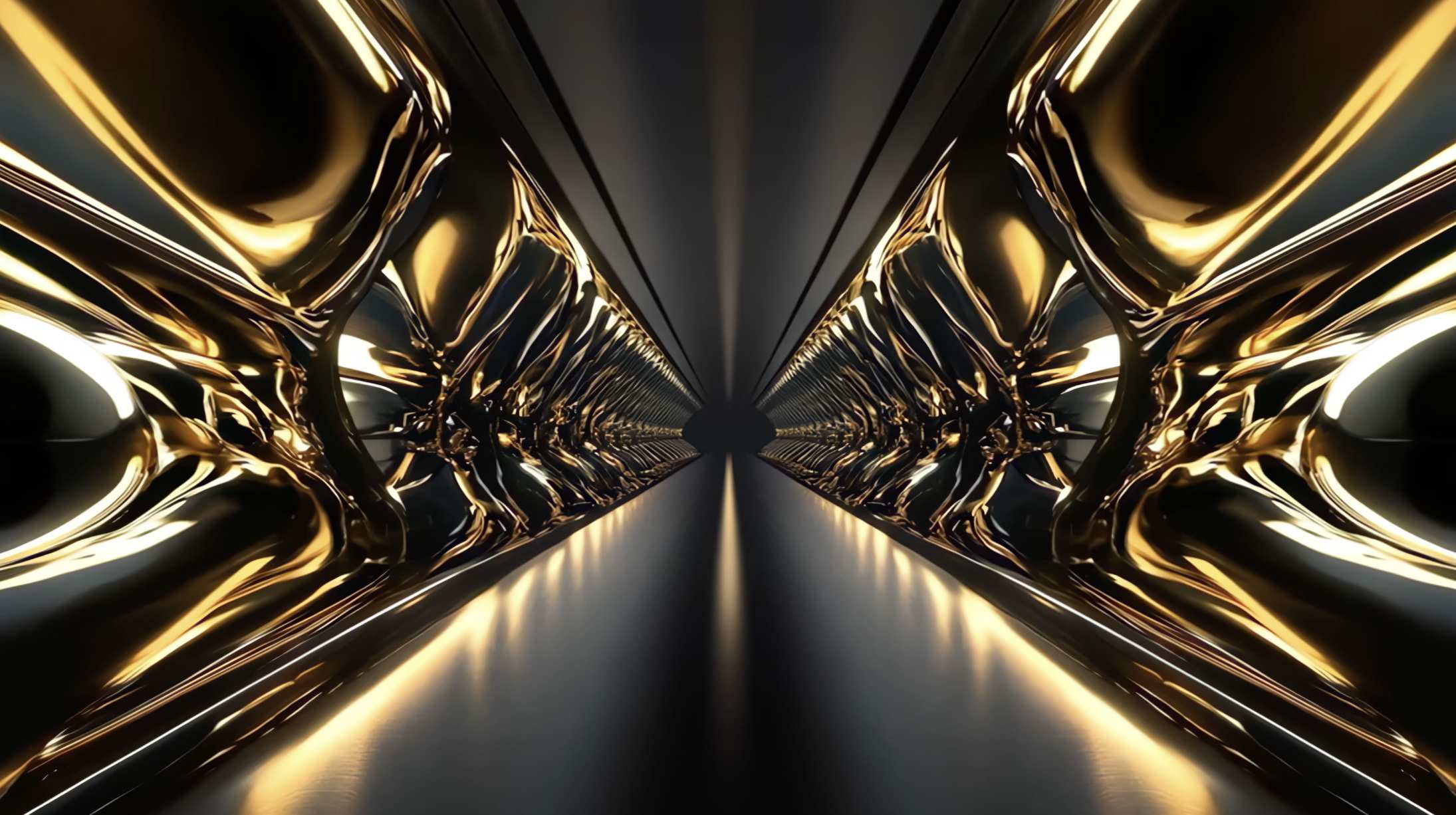 金色黑金高端大气创意背景