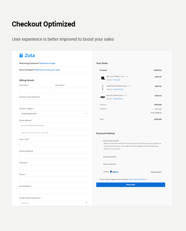 Zota - Elementor多用途WooCommerce主题