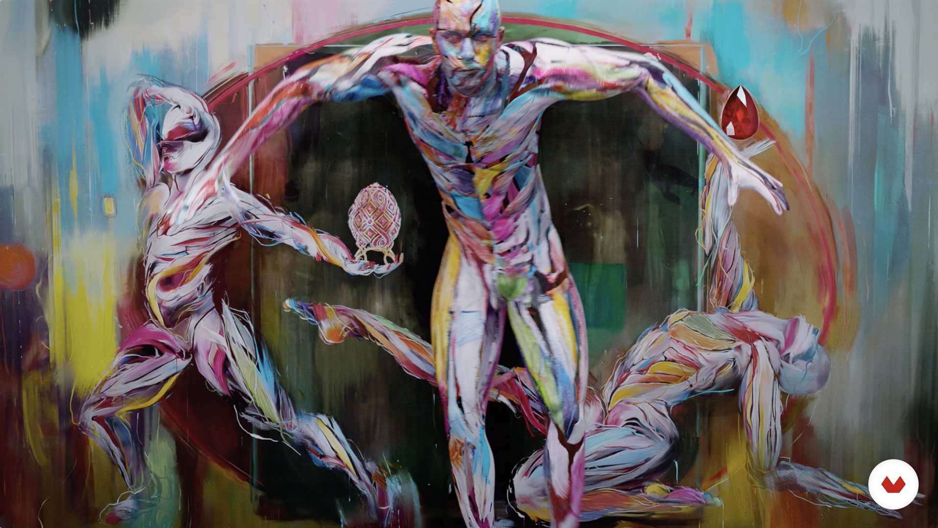 C4D教程-学习制作抽象创意人像三维模型动画 Abstract Portrait Animation with Cinema 4D