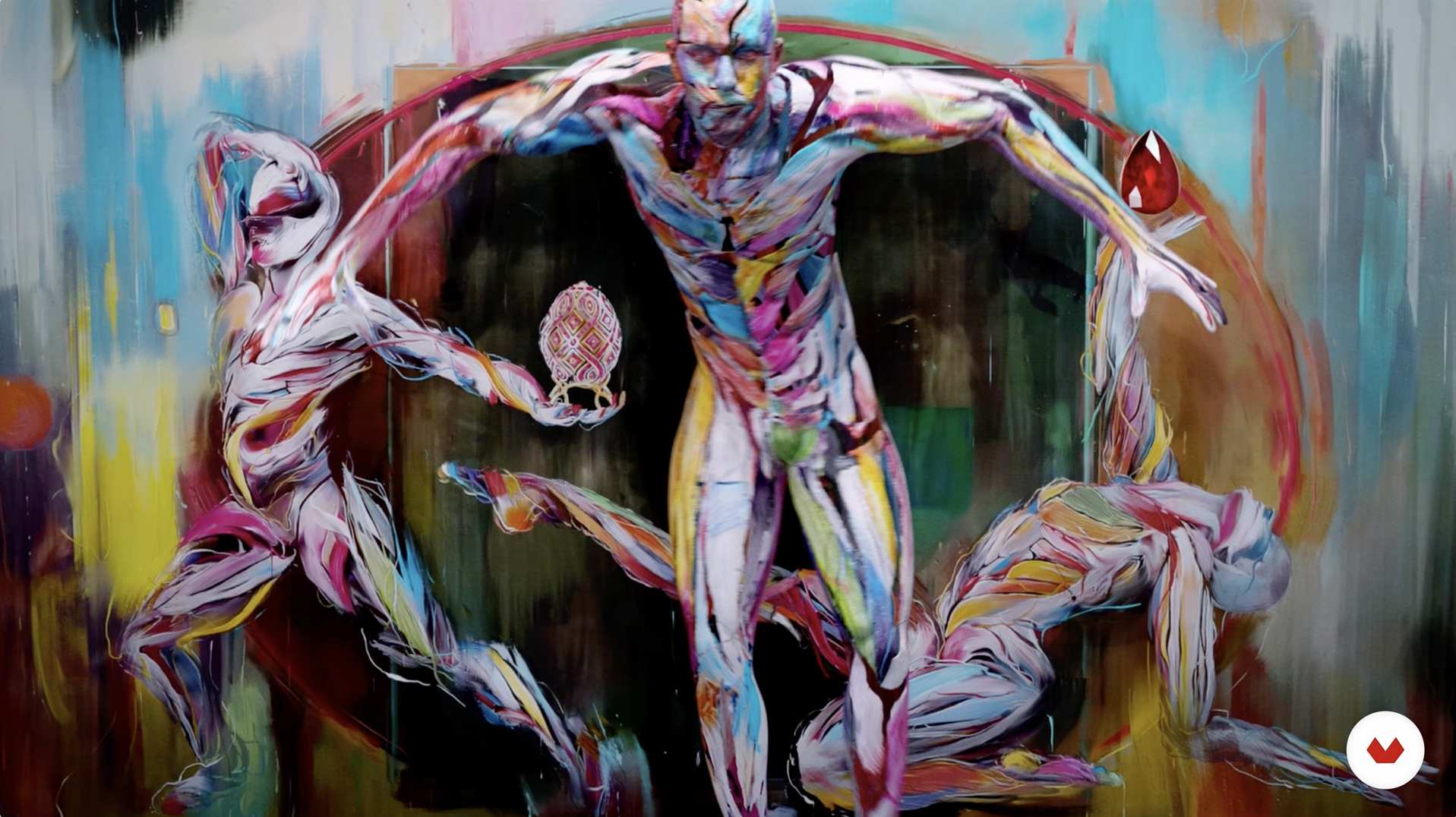 C4D教程-学习制作抽象创意人像三维模型动画 Abstract Portrait Animation with Cinema 4D