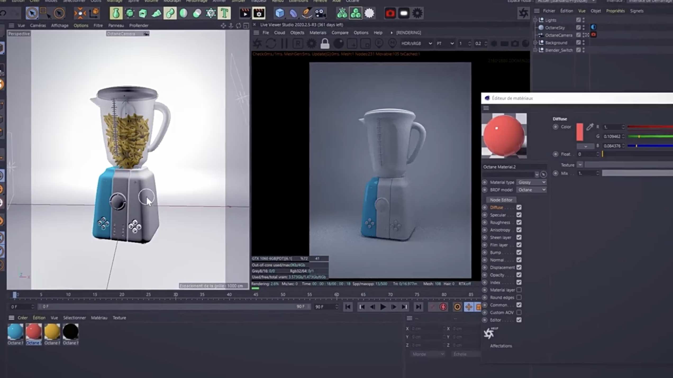 C4D教程-模型灯光贴图基础学习 Volume and Texture in Cinema 4D – Transform Objects