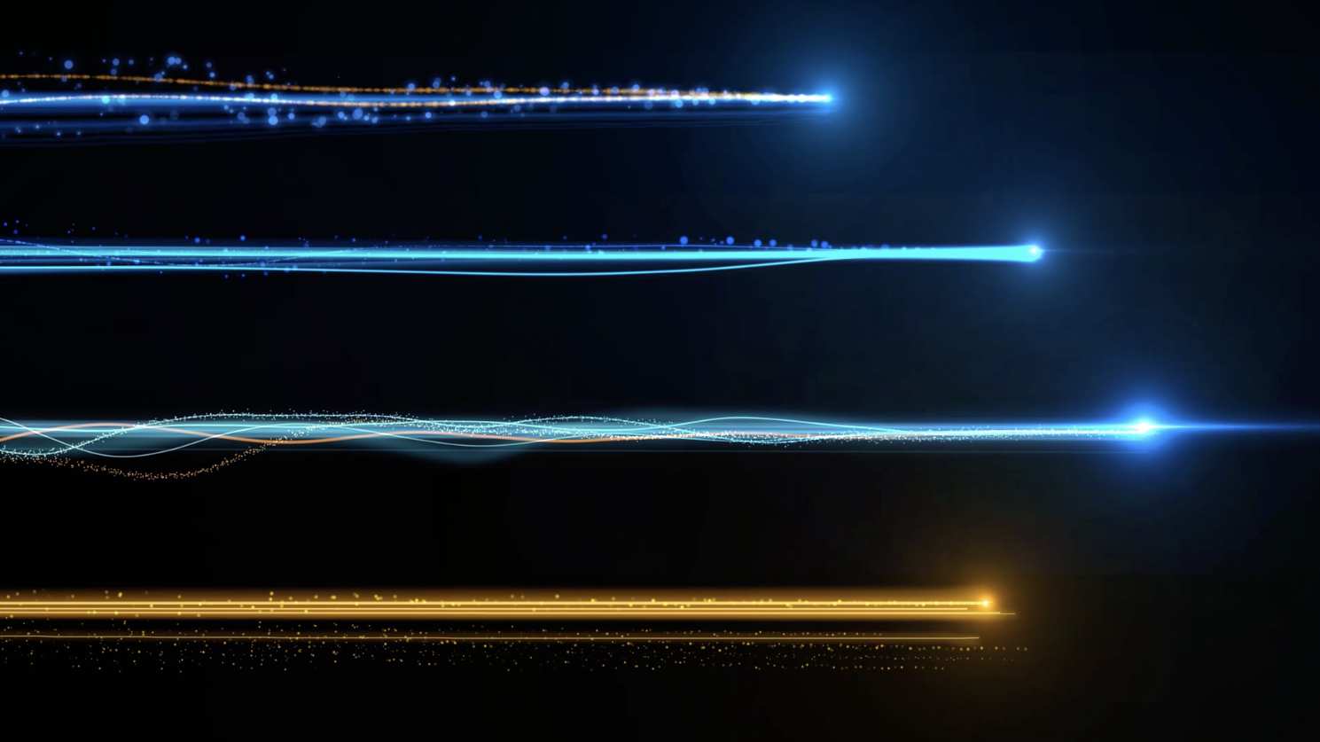 12组粒子光线线条样式穿梭