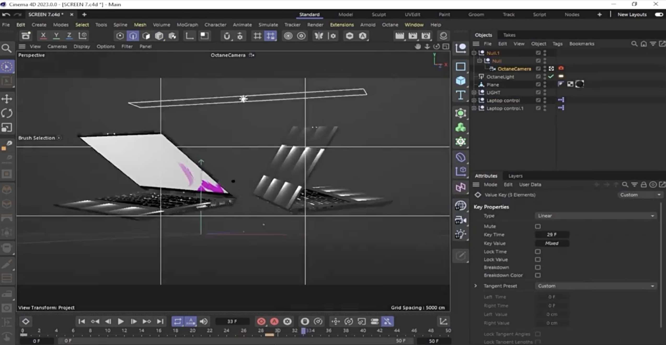 三维笔记本电脑建模灯光材质渲染C4D教程 Cinema 4D How to Create a 3D Laptop Promo