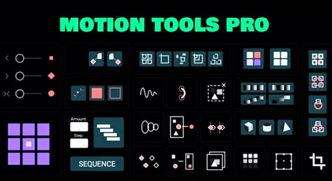 AE脚本-中心点对齐关键帧曲线调整MG脚本 Motion Tools Pro V1.4.5+使用教程