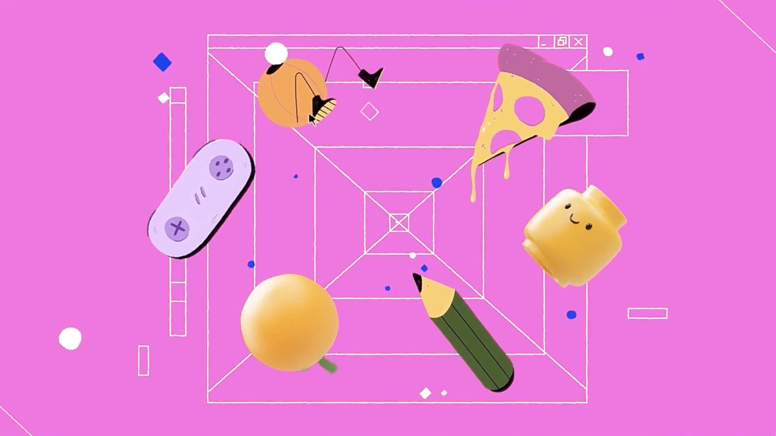 C4D教程-学习制作三维运动图形动画 2D to 3D with Cinema 4D