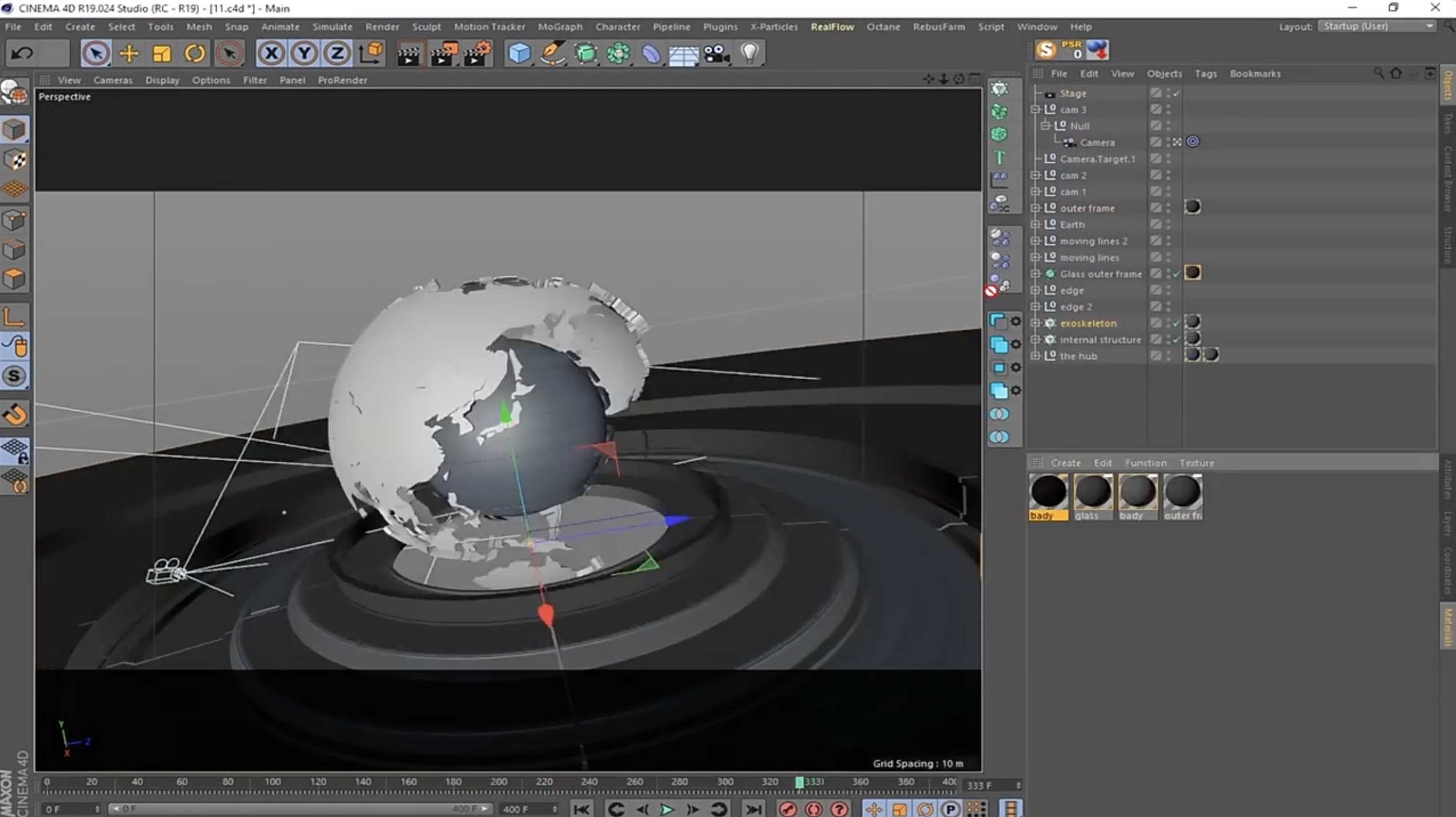 C4D教程-制作三维电视新闻栏目包装片头(英文字幕) Cinema 4D Workshop : How To Create A 3D News Opener