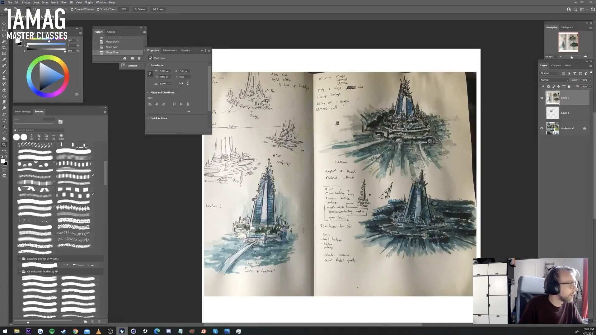 C4D教程-制作渲染抽象概念三维场景