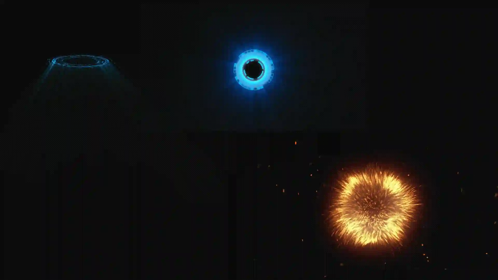 90个魔法阵光效素材