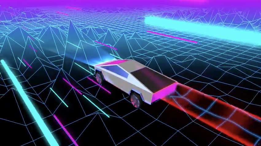 AE/C4D教程-制作复古未来派动画抽象三维汽车行驶场景动画 Retro Futuristic Animation