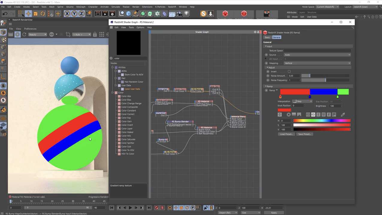 渲染器Redshift灯光材质使用C4D教程 Skillshare – Cinema 4D and Redshift Importance Of Light And Textures