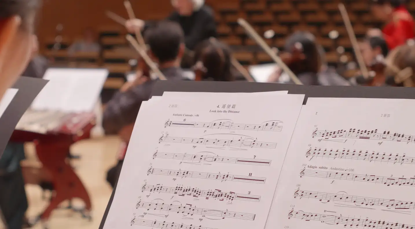 民乐团音乐会演出演奏乐器演奏