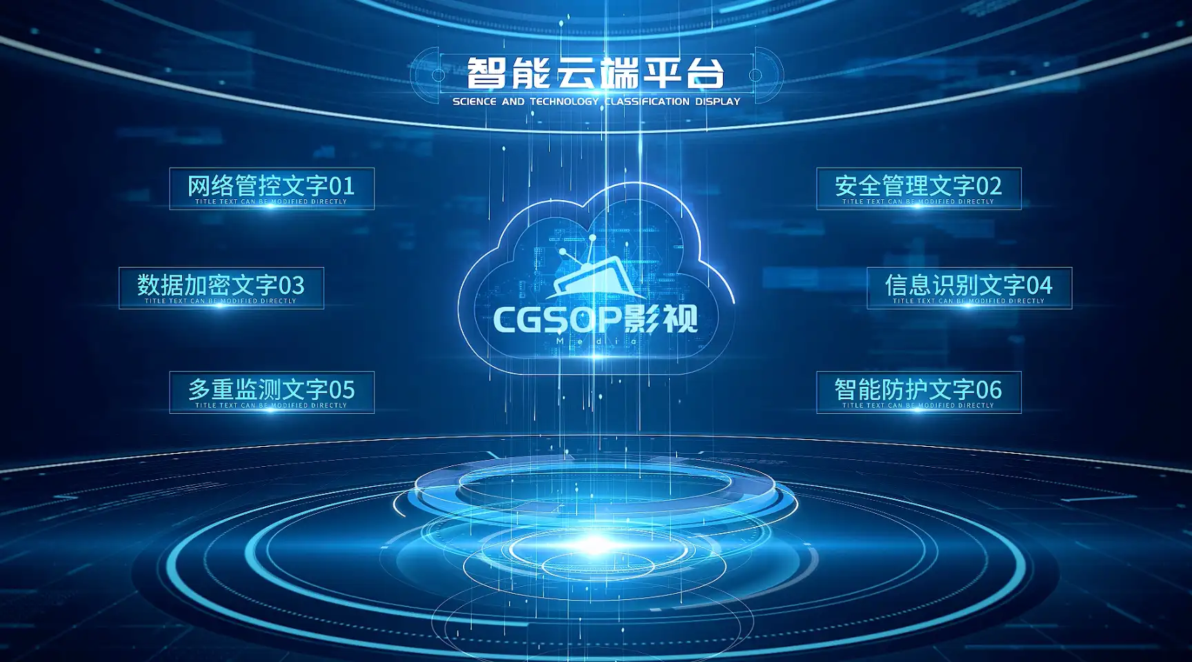 科技云分类结构展示