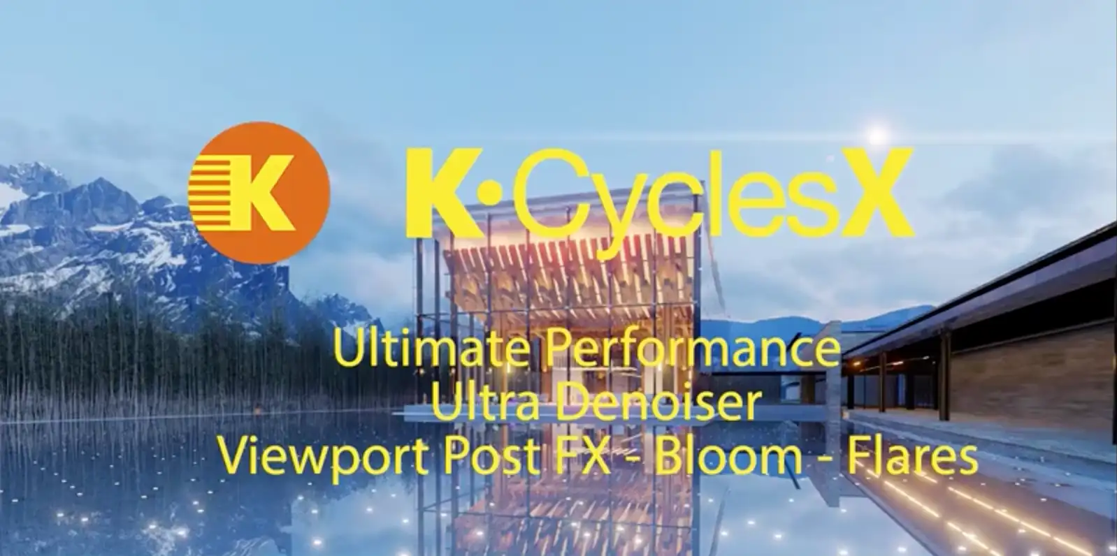 Blender高级GPU实时渲染器 K-Cycles 2025 v4.41 Stable v20250418