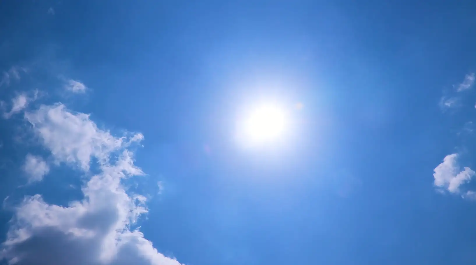 实拍乌云太阳延时视频素材