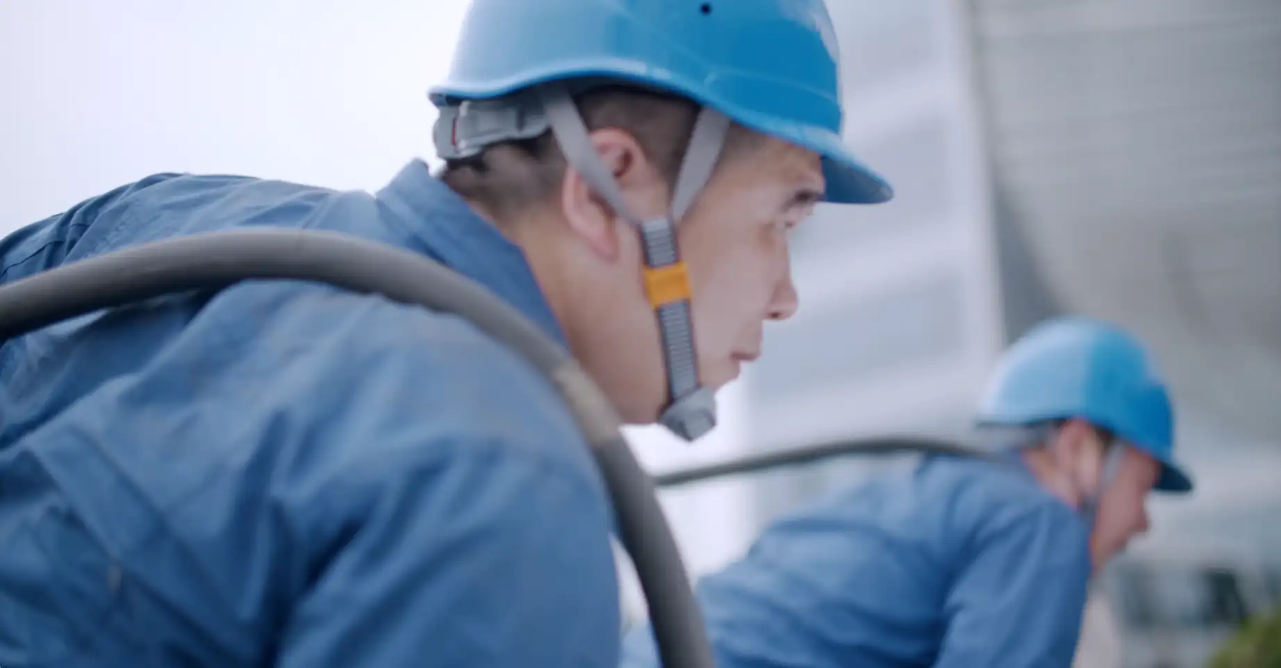 国家电网工电力人施工电力抢修党员服务队