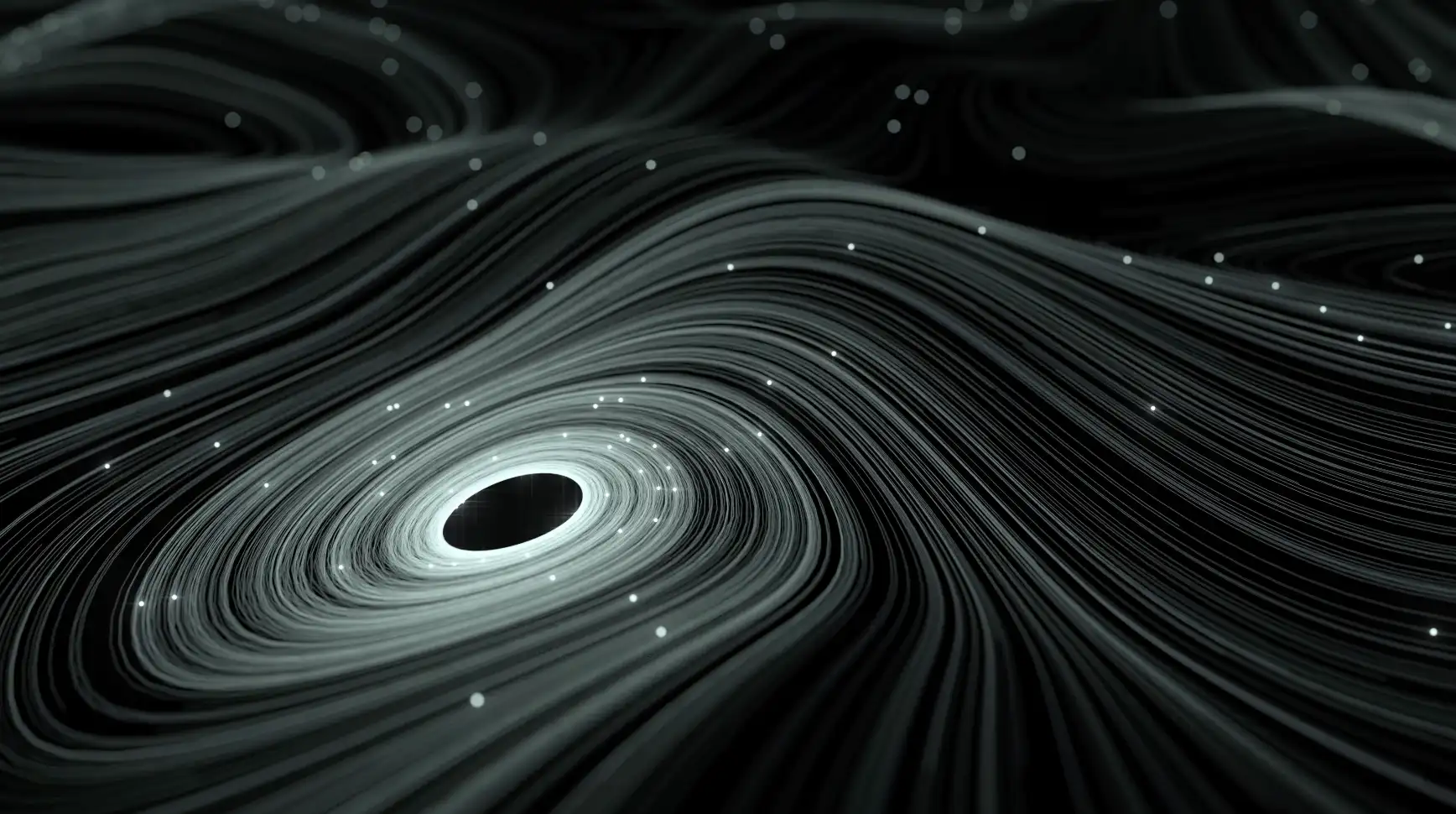 唯美粒子科幻线条 Particle(含C4D工程)