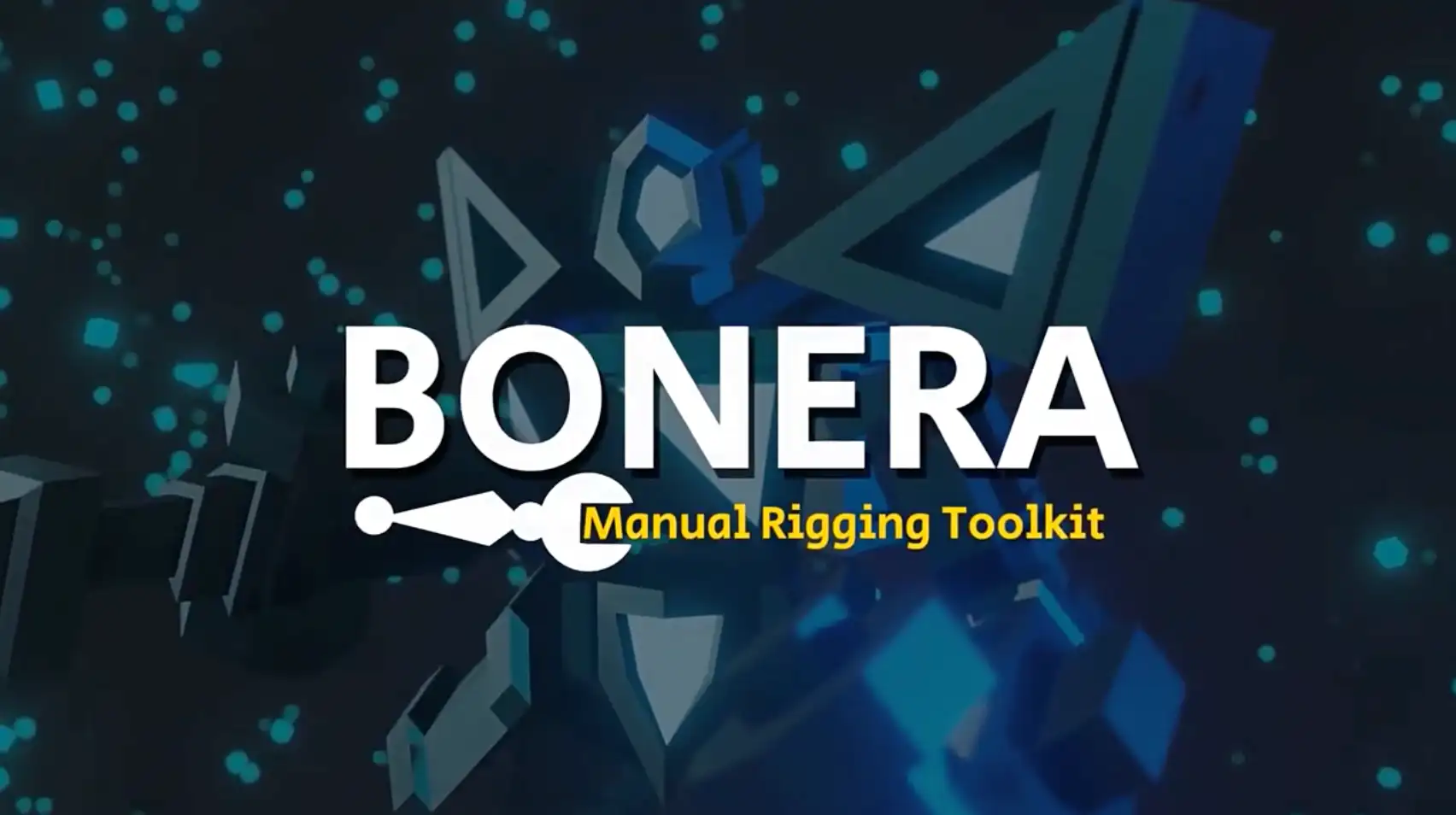 Blender插件-人物角色模型骨骼绑定加快手动装配 Bonera v1.8.0