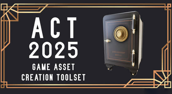 Blender插件-游戏制作预设工具包 Act – Game Asset Creation Toolset 2025.2