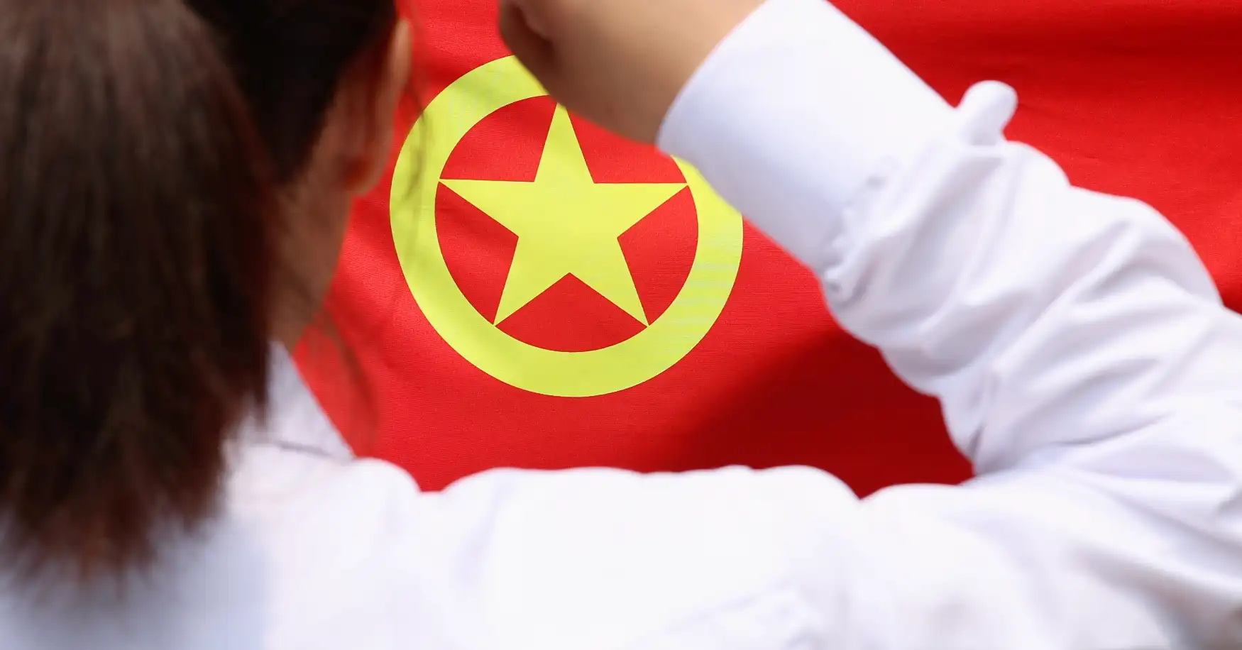 五四青年节团员入团宣誓共青团团徽