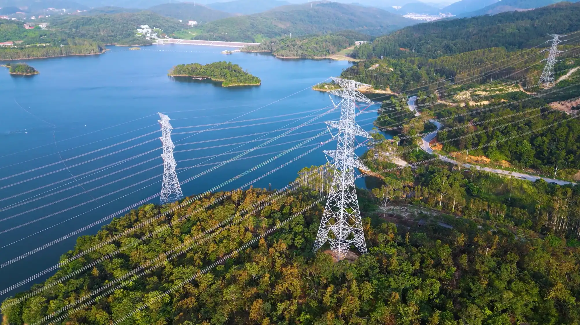 国家电网高压电塔电线杆