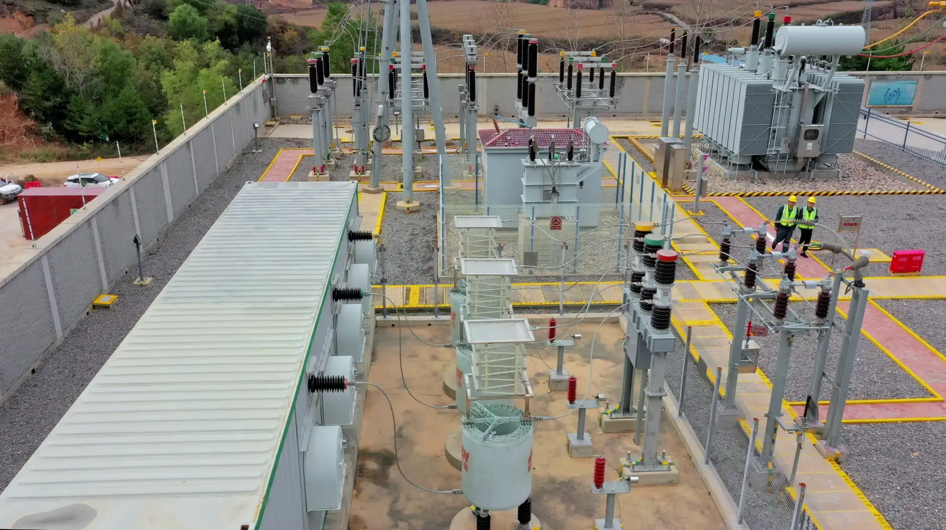 升压站、变电站巡检作业