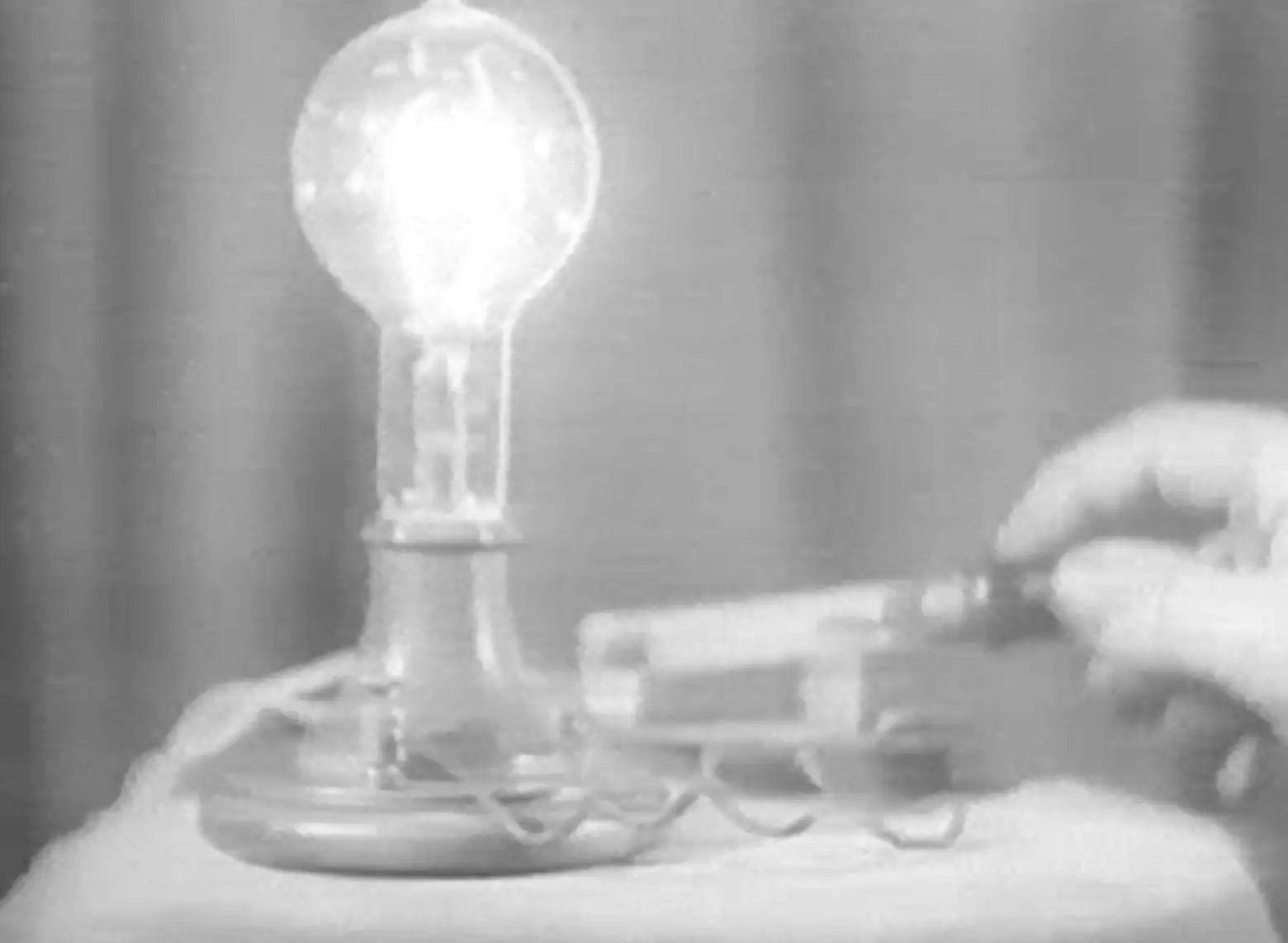 老电灯老物件火箭发射太空人历史发展