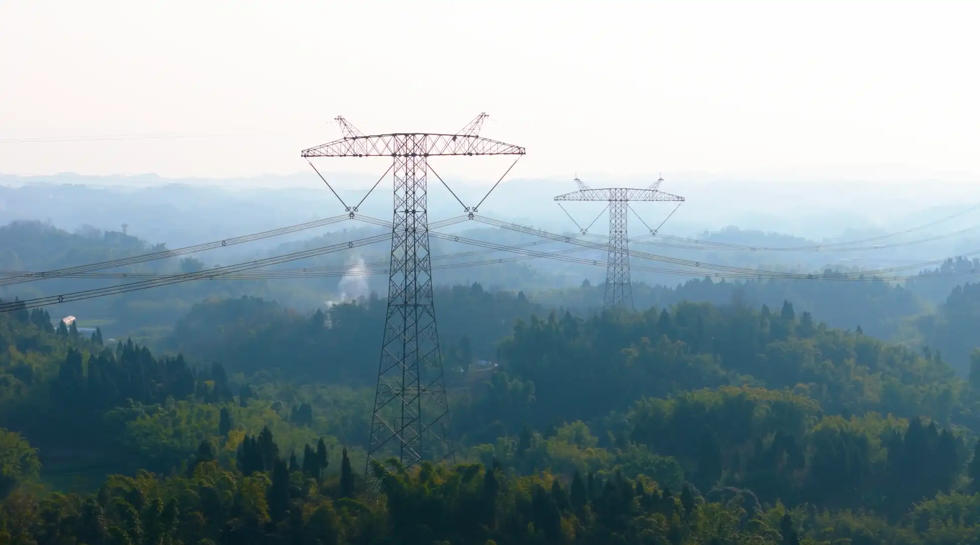 电力电网国家电网高压电塔供电发电