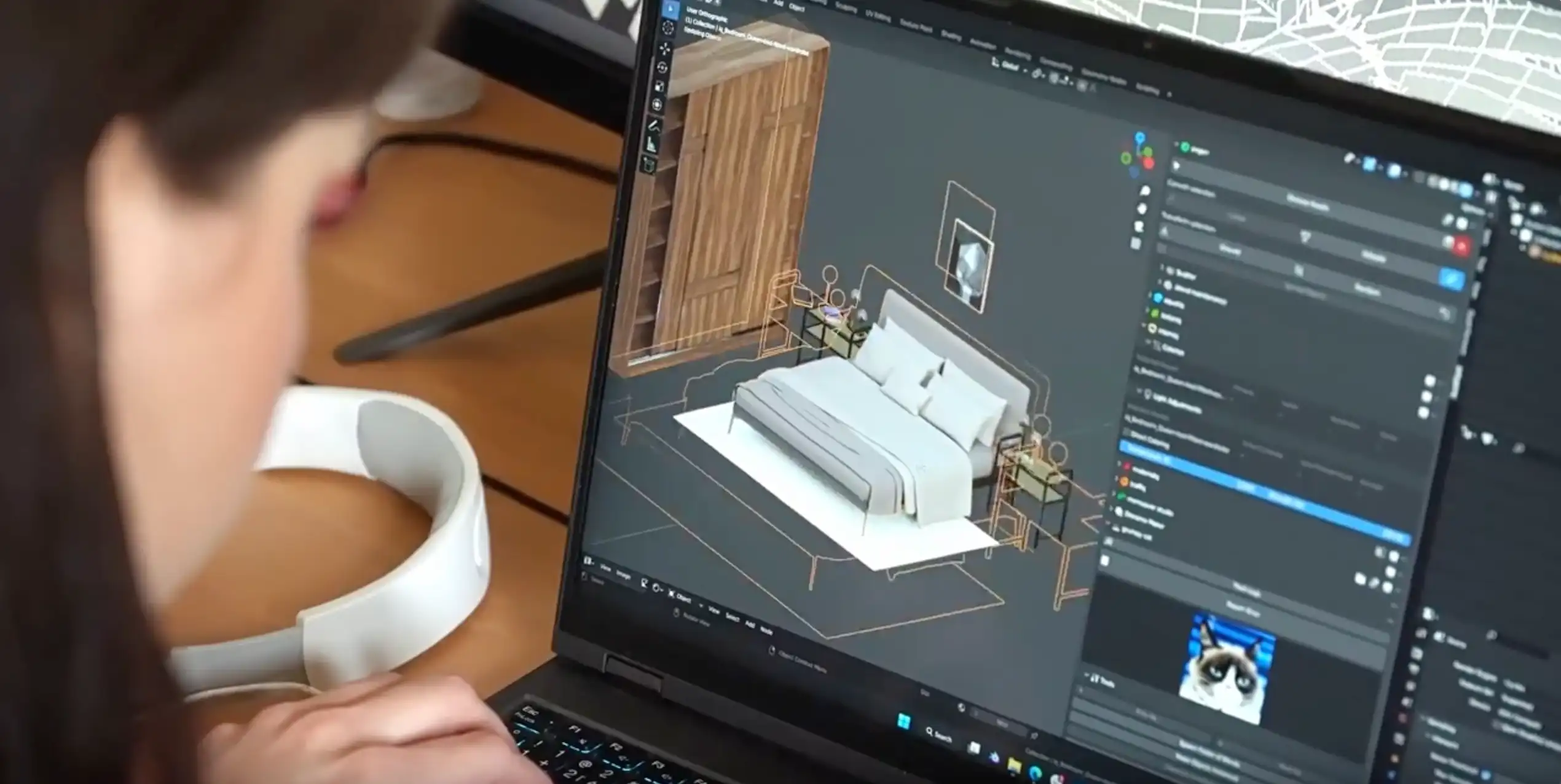 Blender插件-457个室内家具装饰品3D模型资产预设 Interniq V2