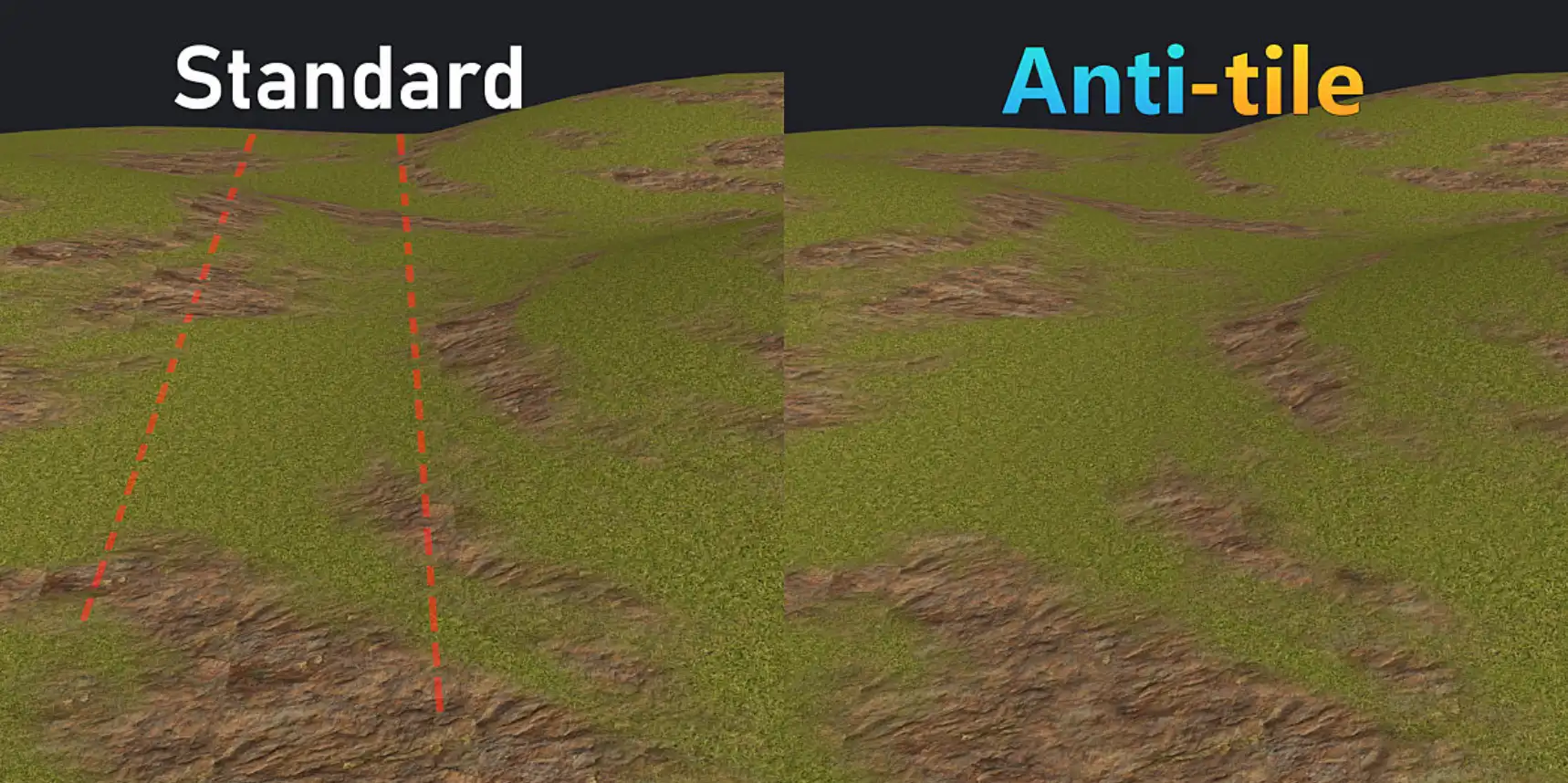 Blender插件-一键创建无缝纹理工具 Anti-Tile V1.71