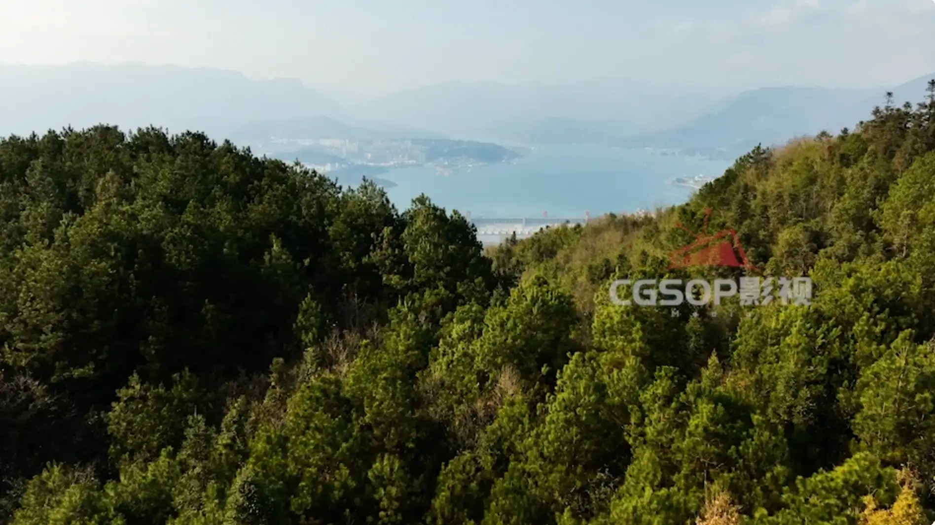 三峡大坝壮美航拍
